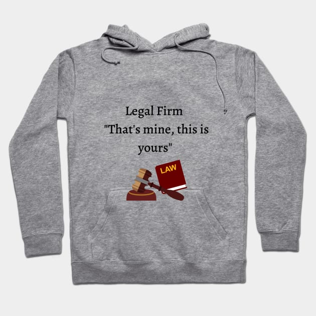 When Harry met Sally/Law FIrm Hoodie by Said with wit